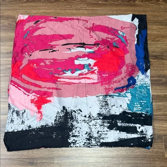 Janice Apparel Abstract Multicolor Kimono - Picture 3 of 4